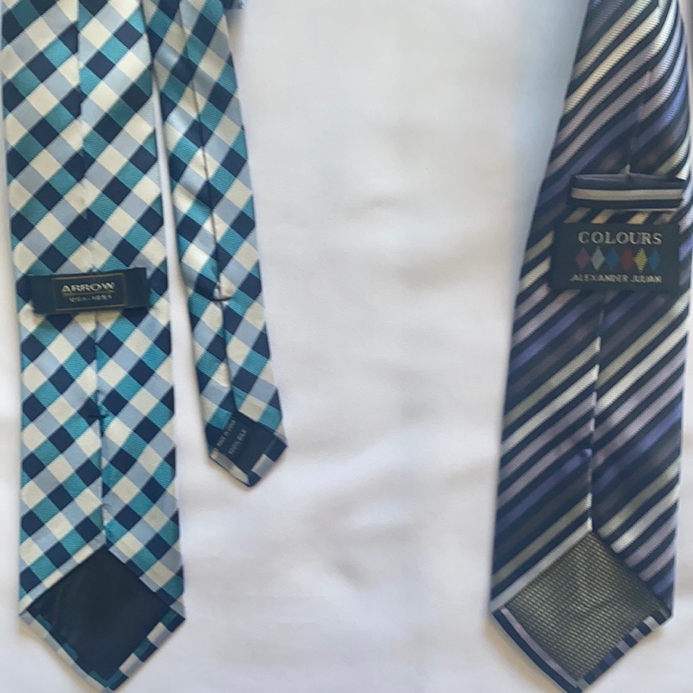 Colours and Arrow Ties